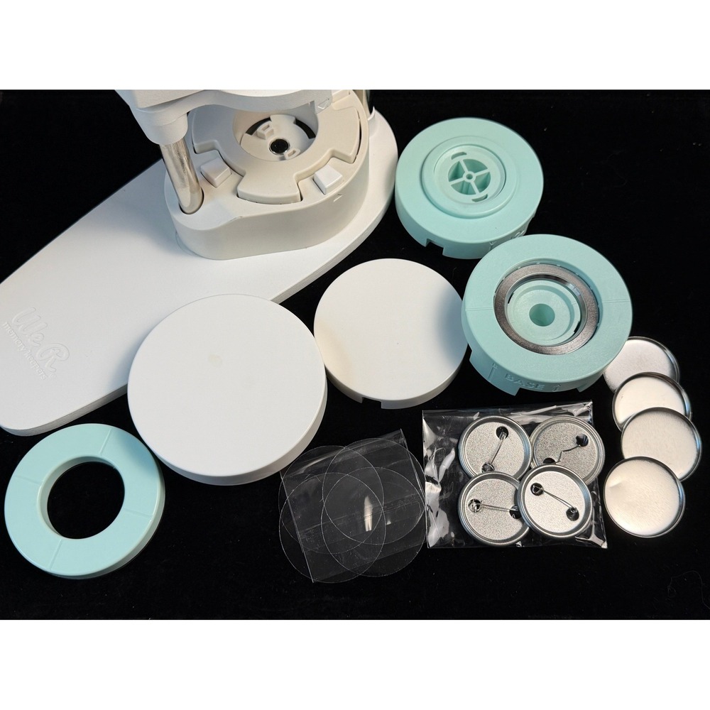 We R Memory Keepers-Button Press Maker Machine Kit with Inserts and Components - Picture 4 of 13